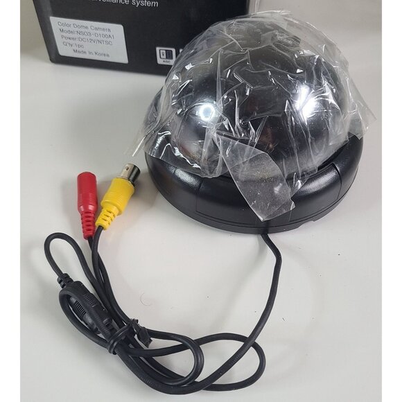 Color Dome Camera NS03-D100A1 Model With DC12V/NTSC Power - Picture 1 of 14